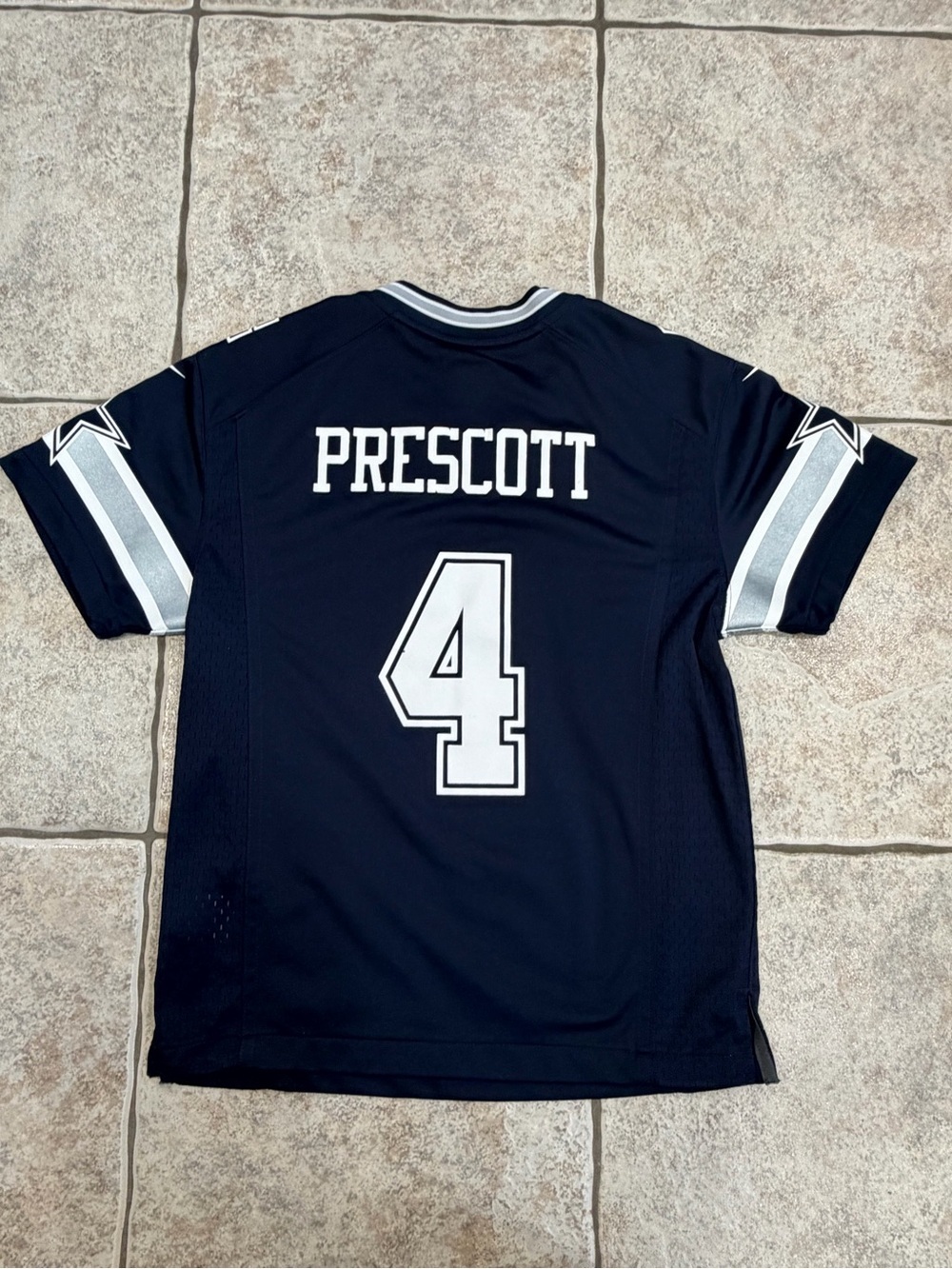 Youth medium Dallas Cowboys #4 Dak Prescott Nike Football Jersey - Picture 5 of 8